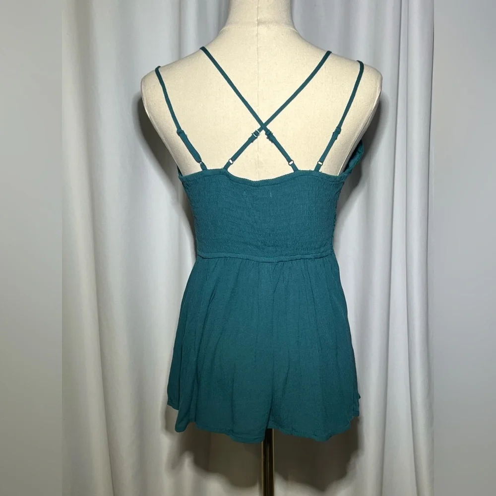 Maurice’s Teal Lace Tank Top | S NWT Wrap style - Picture 4 of 5